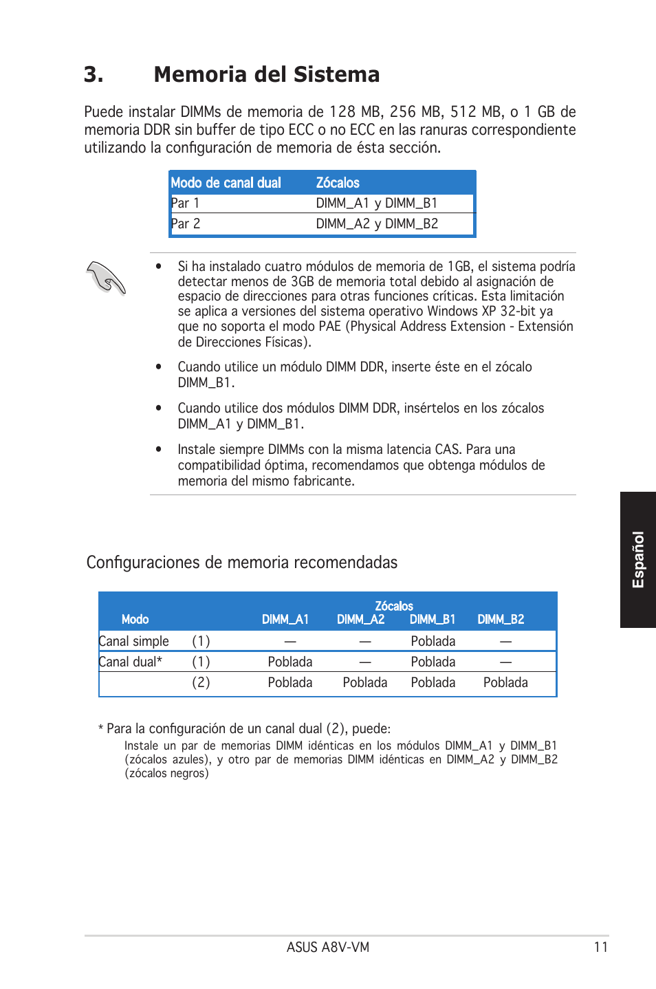 Asus A8V-VM User Manual | Page 12 / 38