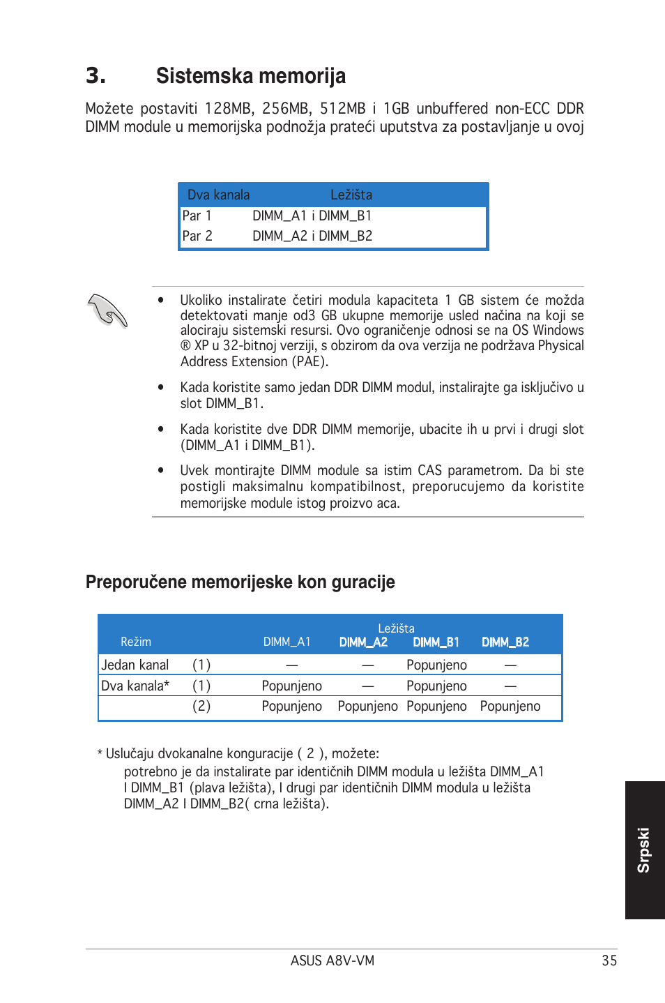 Asus A8V-VM User Manual | Page 36 / 38