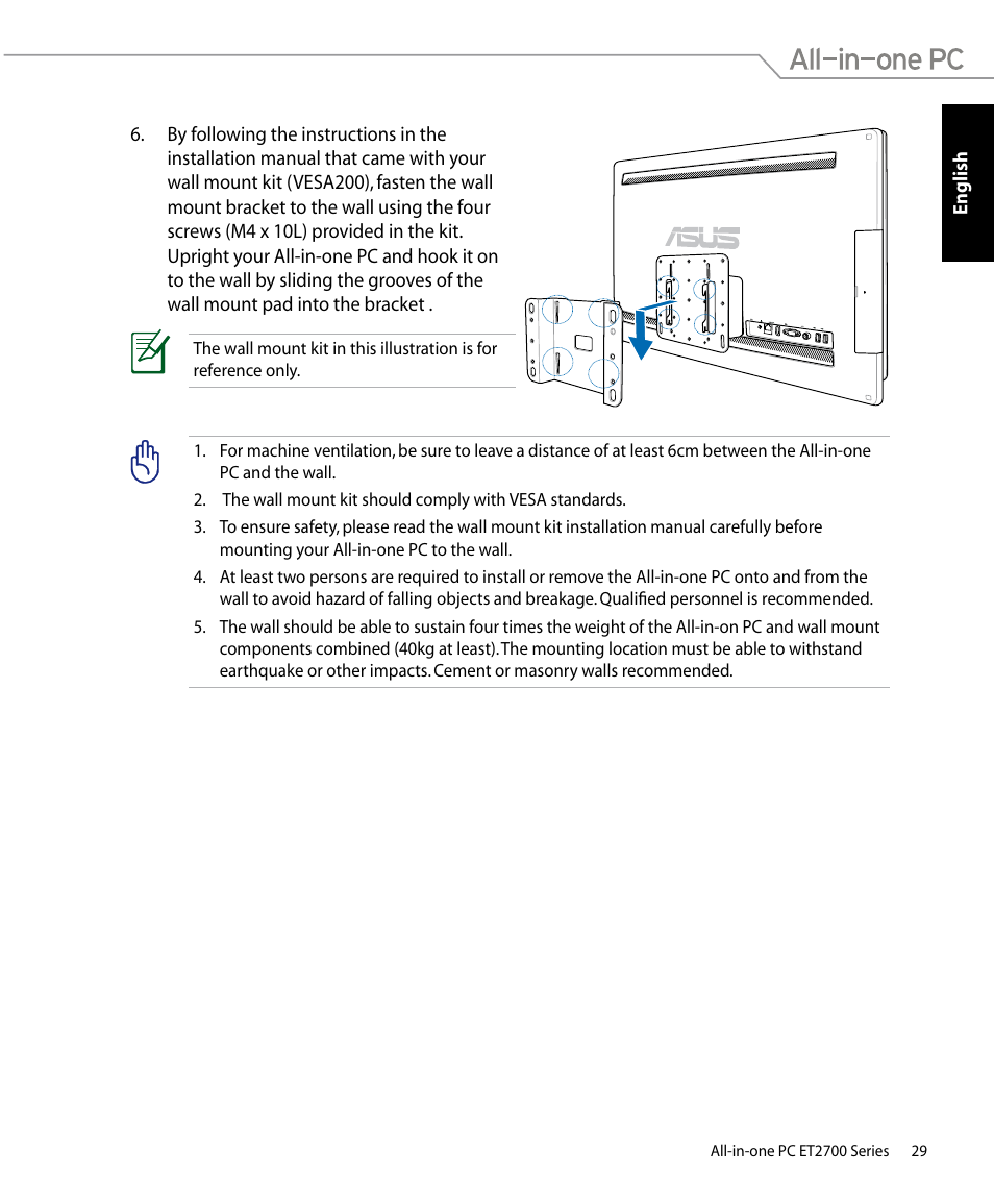 Asus ET2701IUTI User Manual | Page 29 / 44