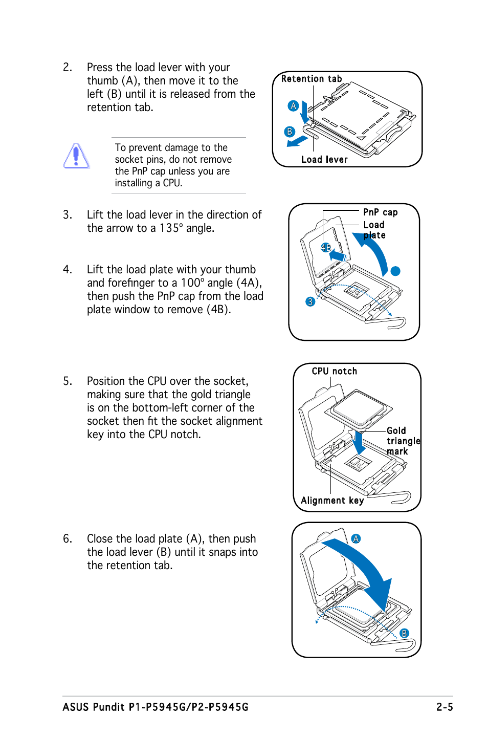 Asus P1-P5945G User Manual | Page 21 / 92