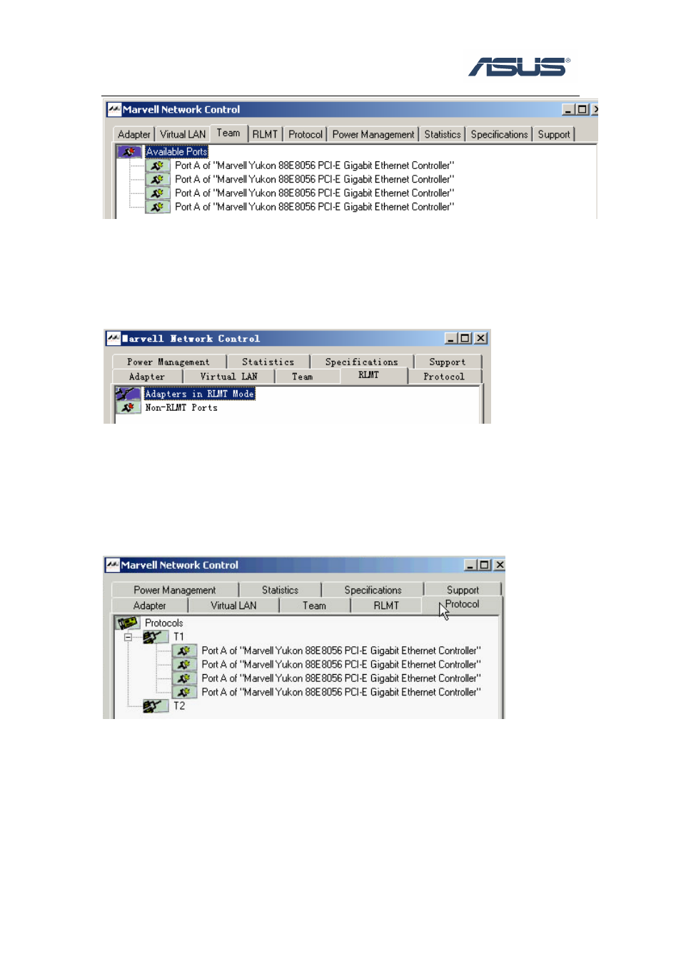 4 rlmt, 5 protocol, 6 power management | Rlmt, Protocol, Power management | Asus P5M2P-E/4L User Manual | Page 5 / 12