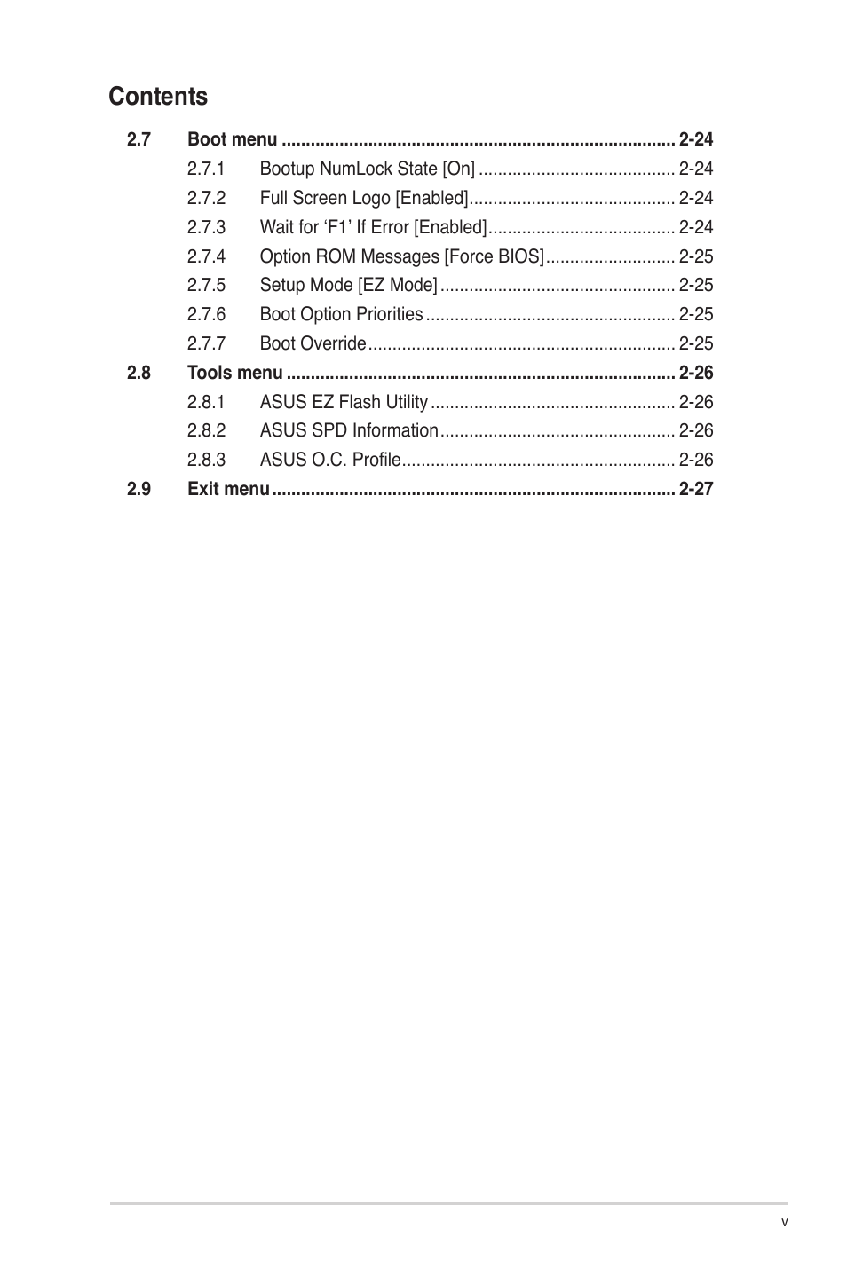 Asus P8H61-M2 USB3 User Manual | Page 5 / 62