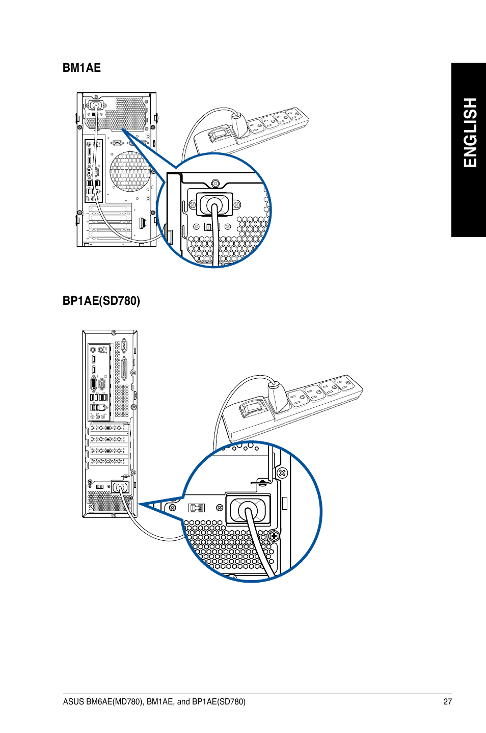 Asus BP1AE User Manual | Page 27 / 100