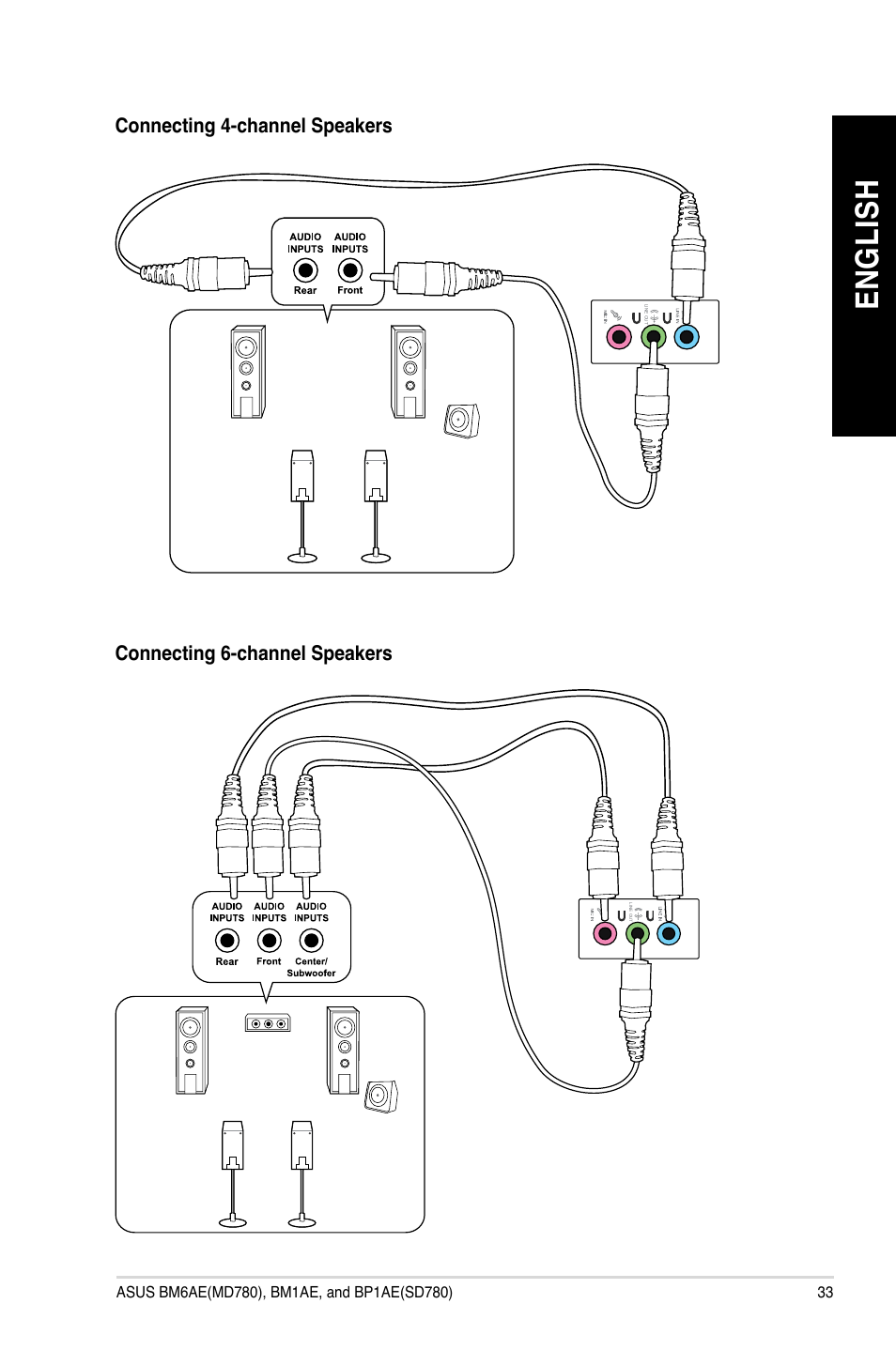 En gl is h en gl is h | Asus BP1AE User Manual | Page 33 / 100