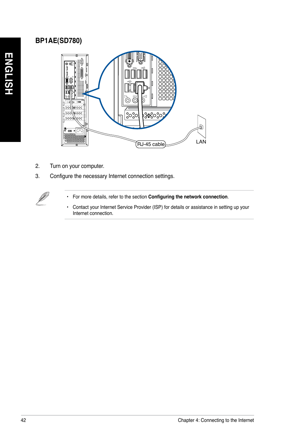 En gl is h en gl is h | Asus BP1AE User Manual | Page 42 / 100