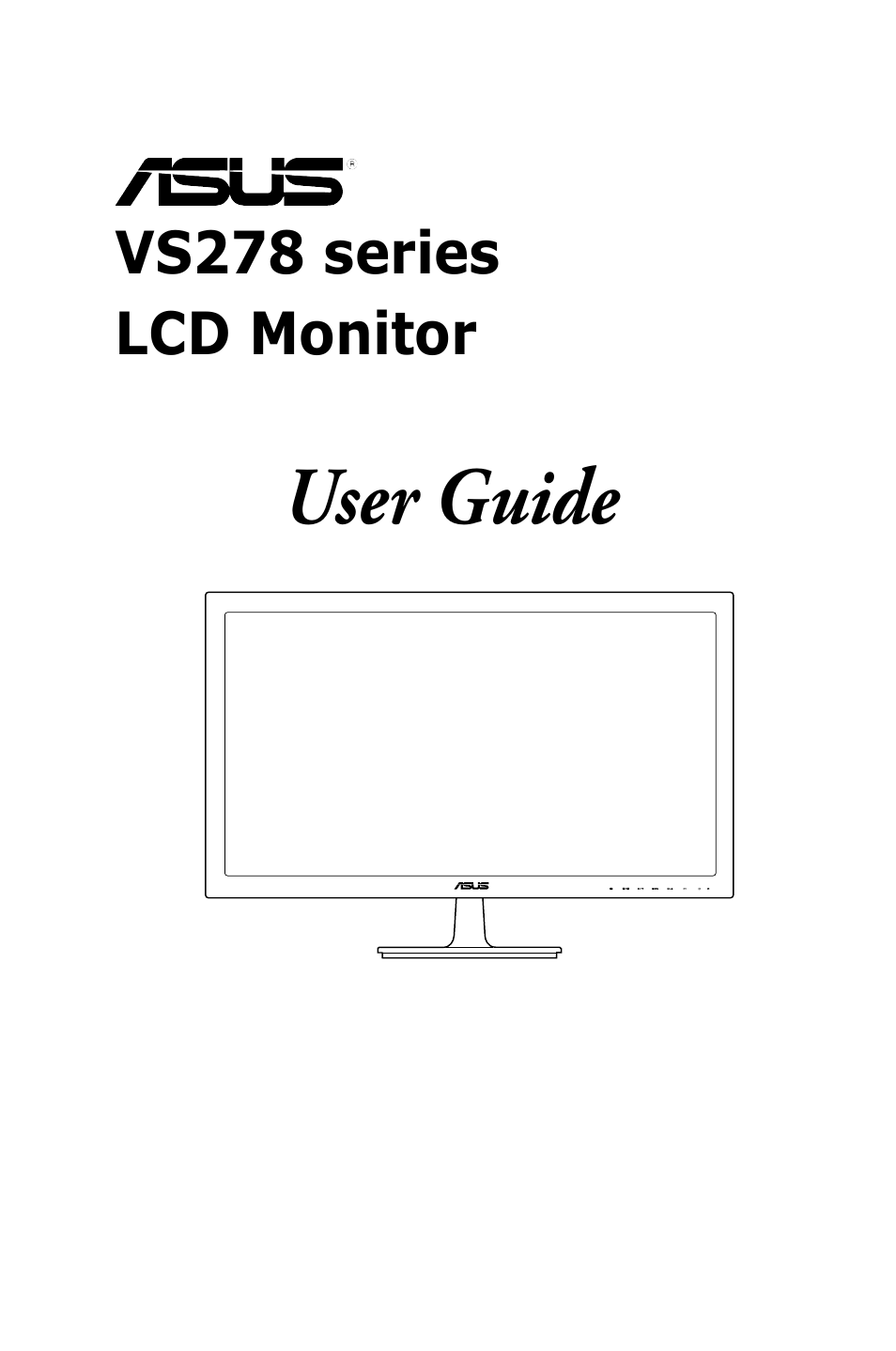 Asus VS278Q User Manual | 25 pages