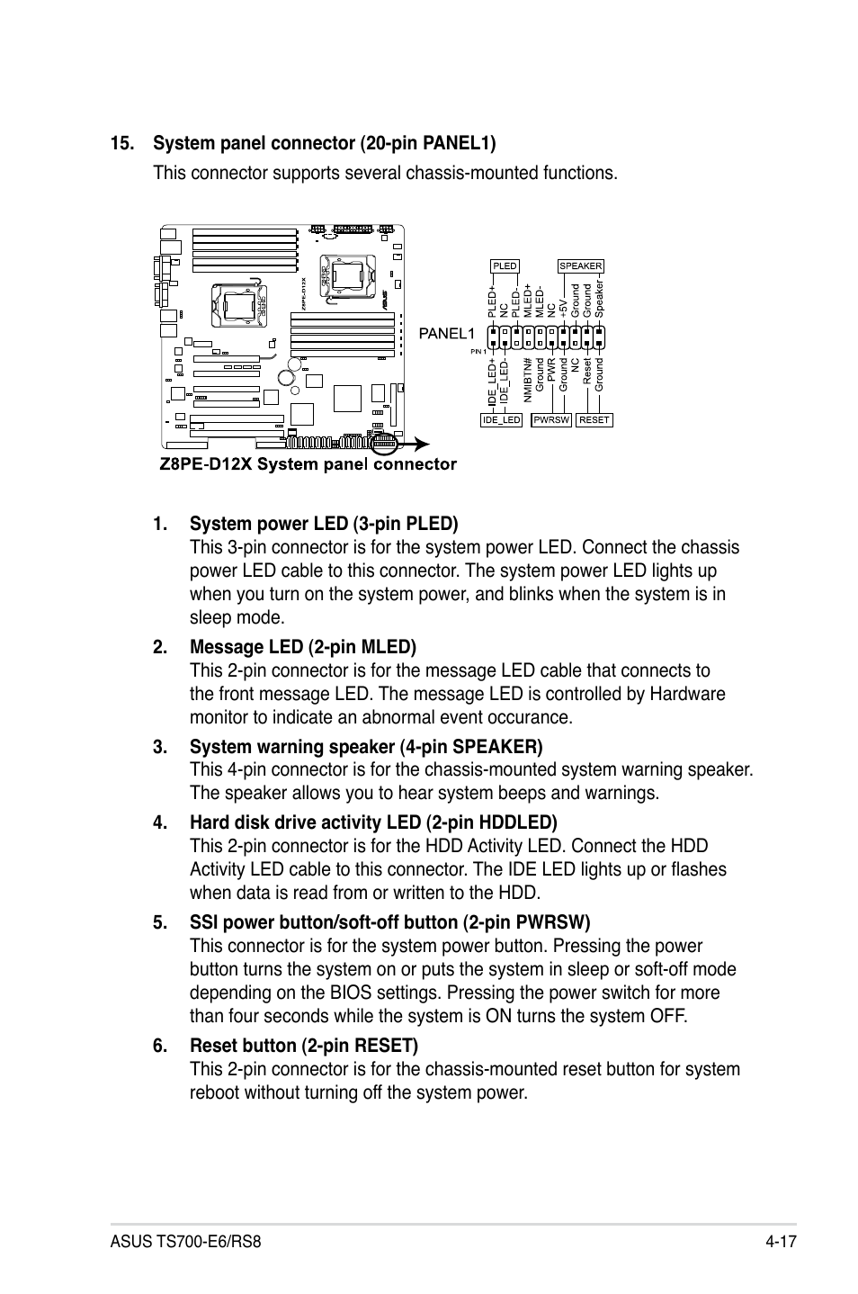 Asus TS700-E6/RS8 User Manual | Page 69 / 166