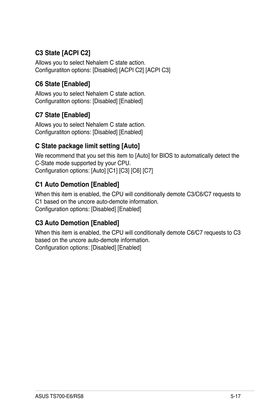 Asus TS700-E6/RS8 User Manual | Page 87 / 166