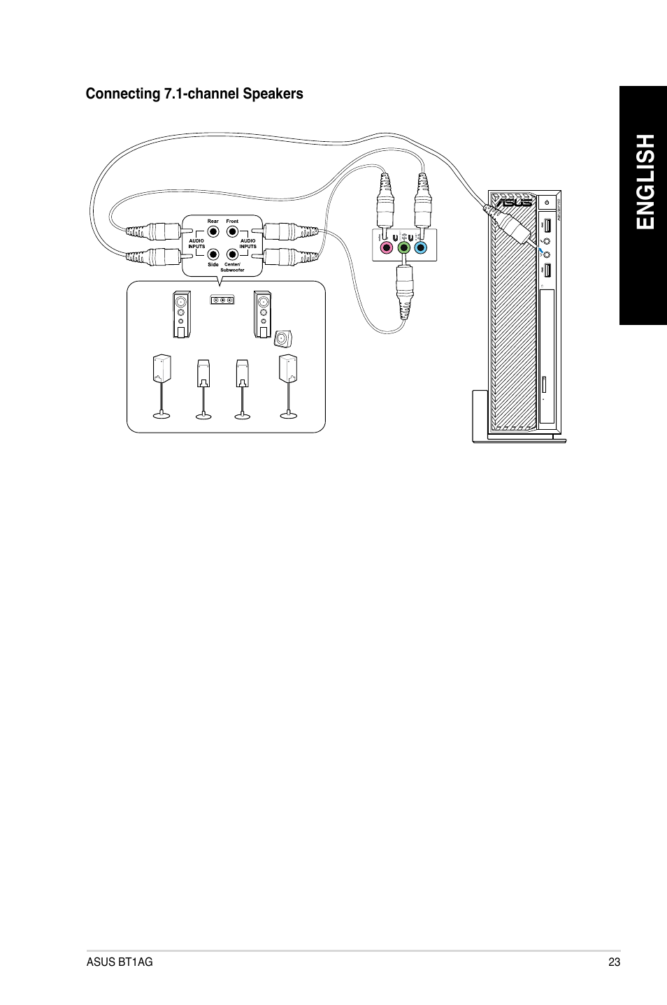 En gl is h en gl is h | Asus BT1AG User Manual | Page 23 / 77