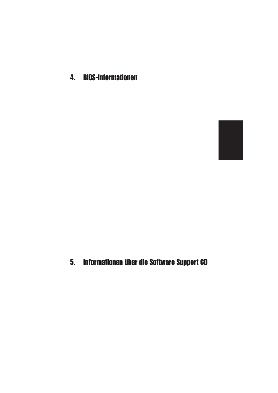 Bios-informationen, Informationen über die software support cd | Asus P4P800 SE User Manual | Page 7 / 16