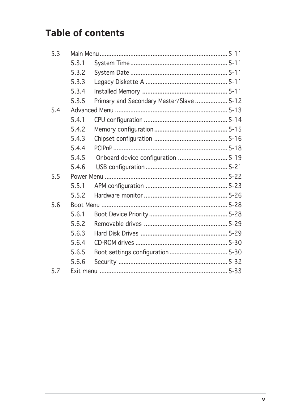 Asus Terminator A7VT400 User Manual | Page 5 / 98