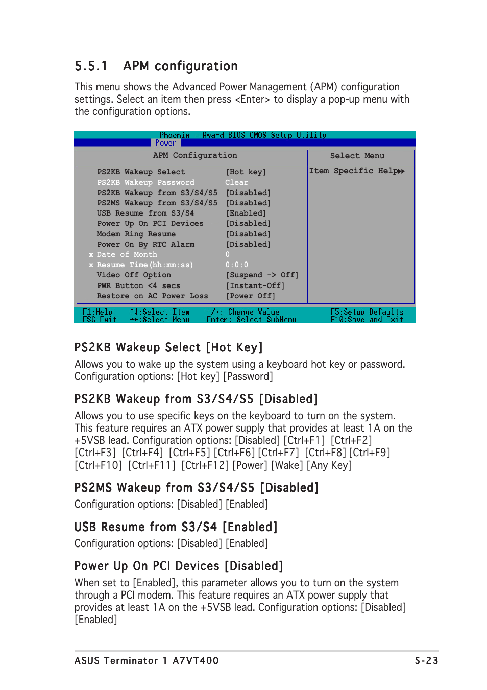 Asus Terminator A7VT400 User Manual | Page 87 / 98