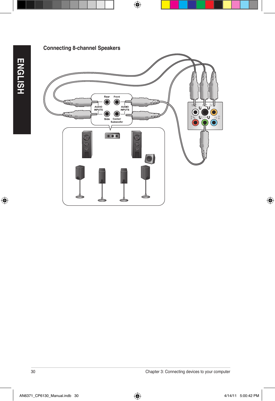 En gl is h en gl is h en gl is h en gl is h | Asus CP6130 User Manual | Page 30 / 190