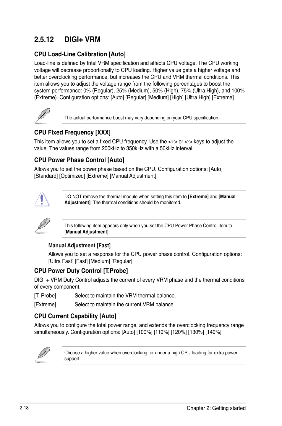 12 digi+ vrm | Asus B85-A User Manual | Page 46 / 75