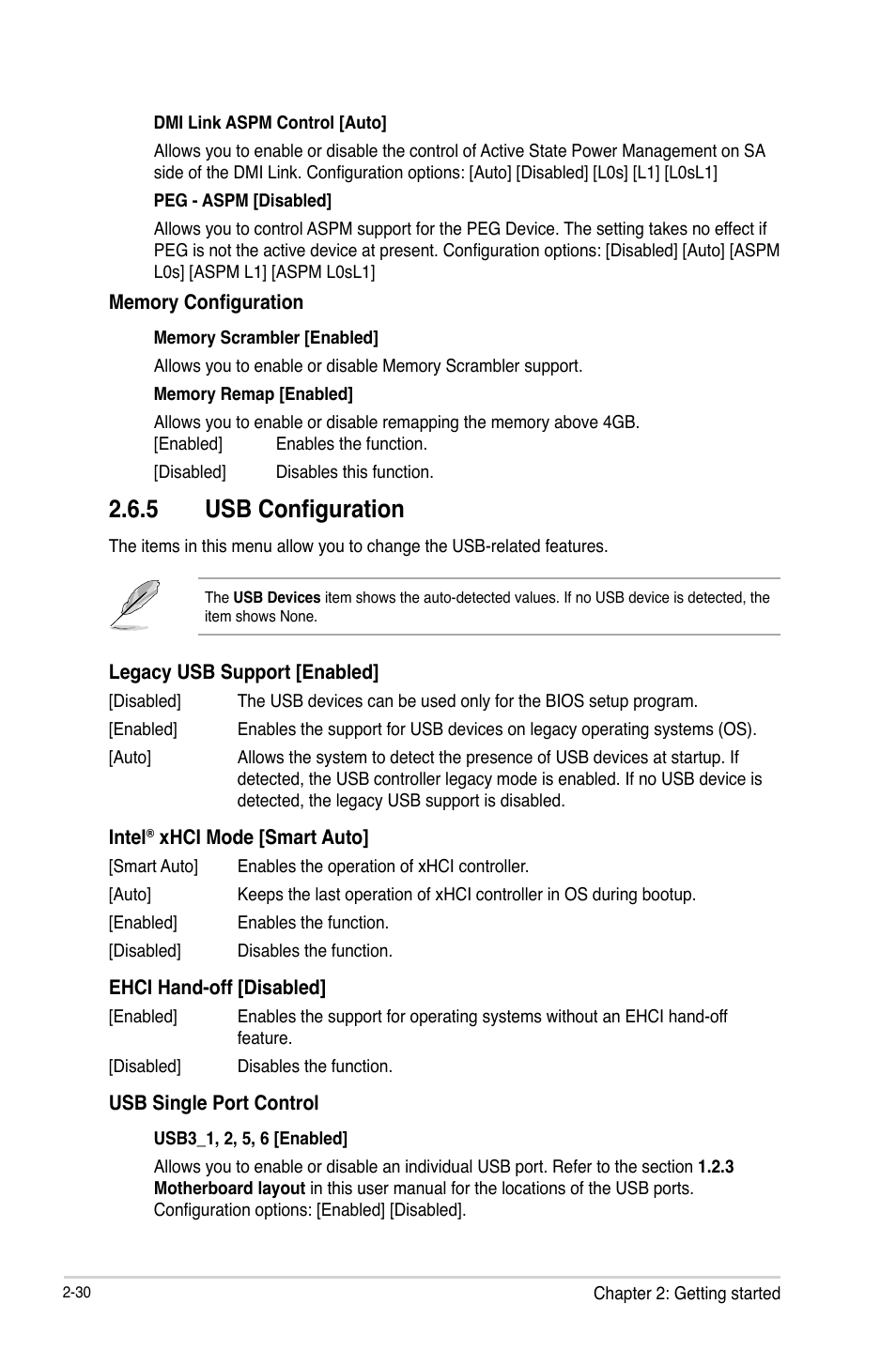 5 usb configuration | Asus B85-A User Manual | Page 58 / 75