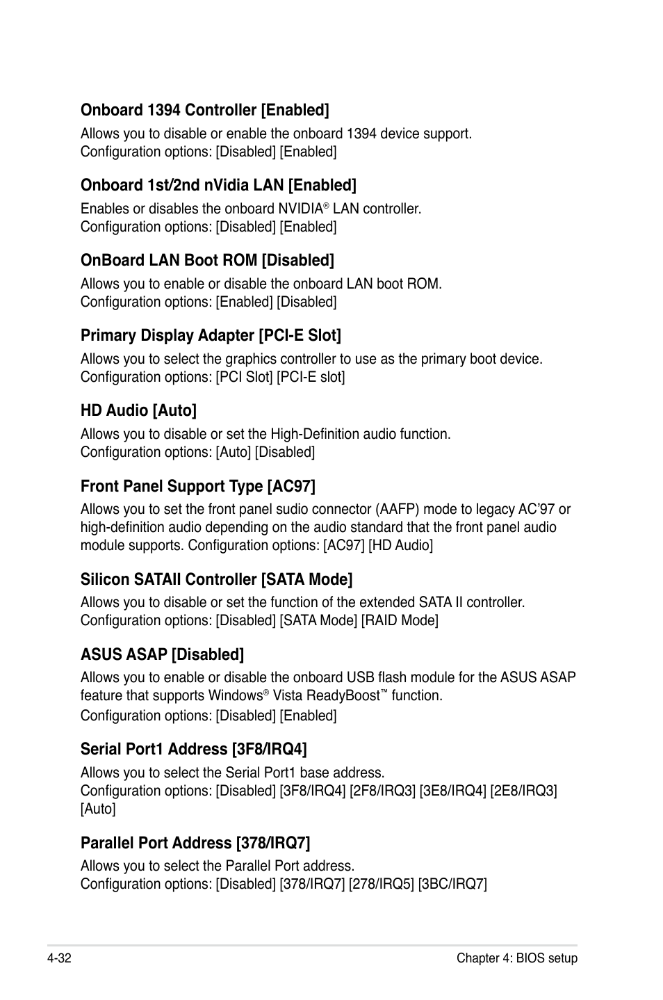 Asus M2N32-SLI Premium VISTA Edition User Manual | Page 102 / 184