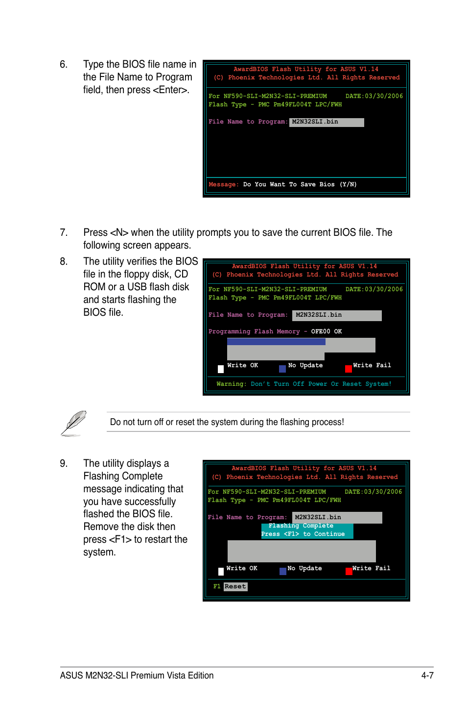 Asus M2N32-SLI Premium VISTA Edition User Manual | Page 77 / 184