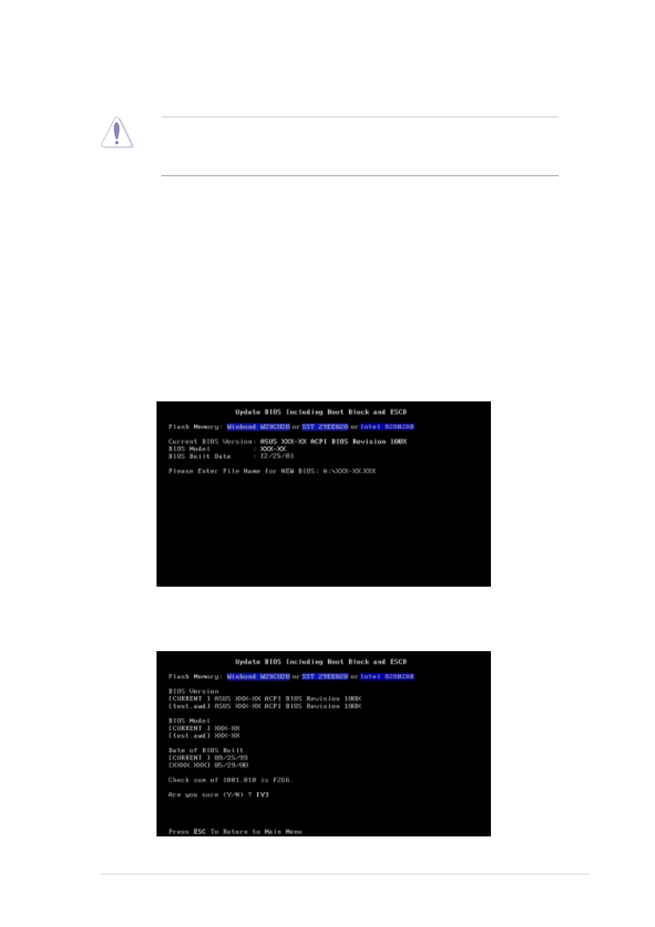 2 updating the bios | Asus PU-DLS User Manual | Page 61 / 134