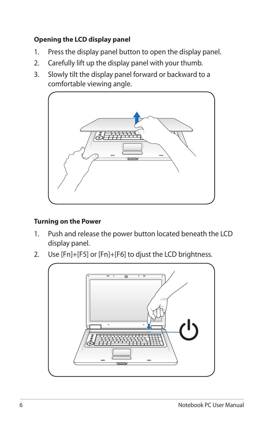 Asus N90SV User Manual | Page 6 / 26