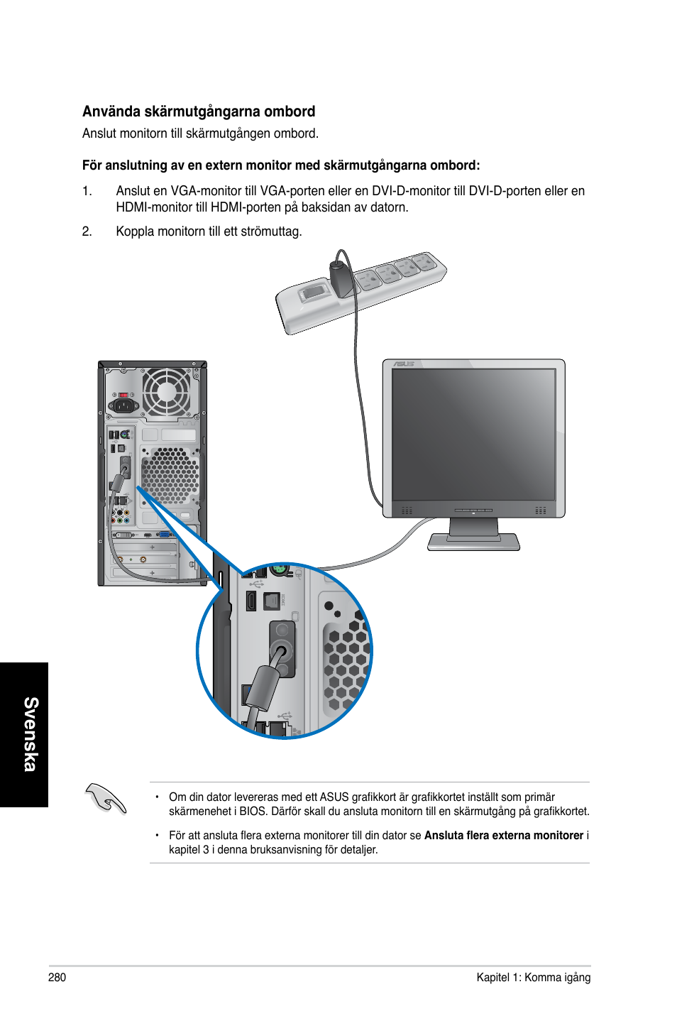 Svenska | Asus CM6730 User Manual | Page 280 / 330