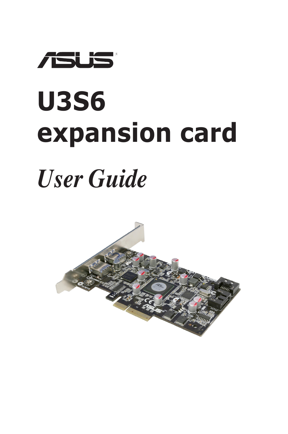 Asus U3S6 User Manual | 8 pages