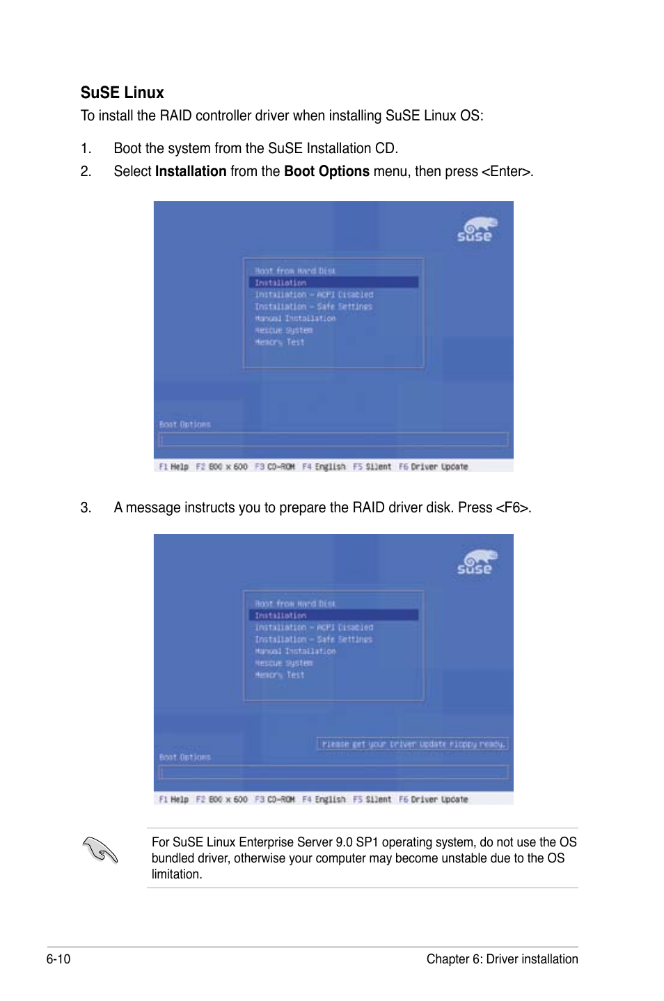 Suse linux | Asus P5BV-C User Manual | Page 148 / 161