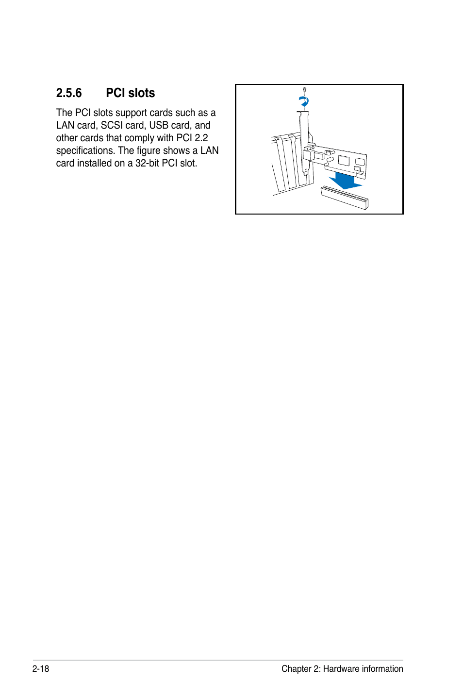 6 pci slots | Asus P5BV-C User Manual | Page 38 / 161