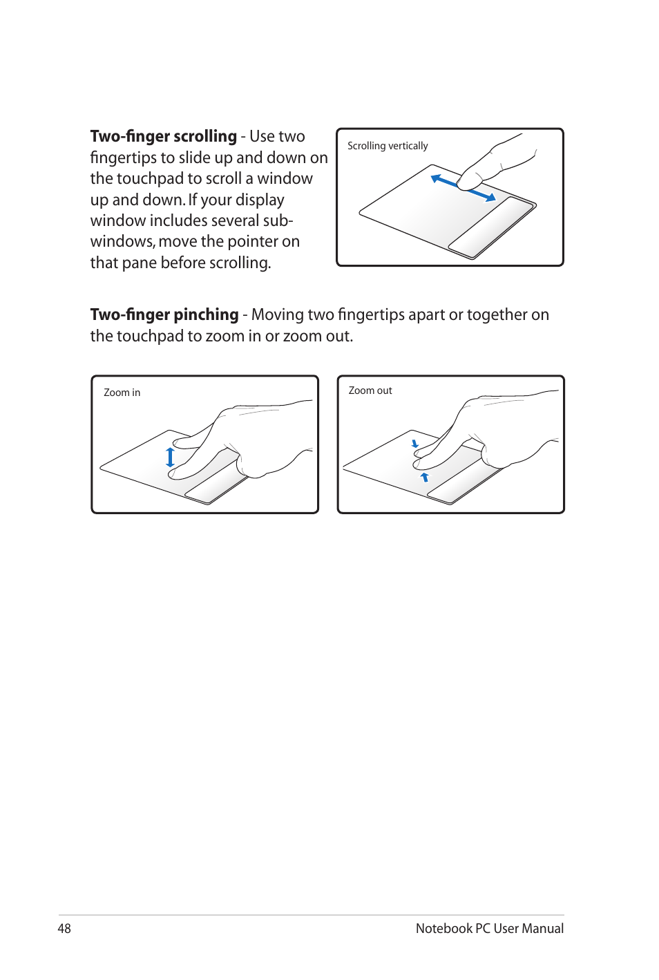 Asus UL20FT User Manual | Page 48 / 104