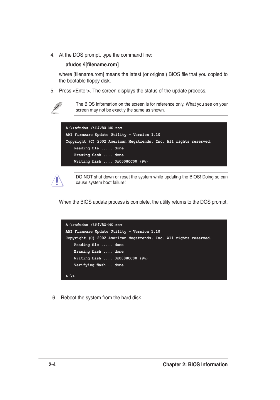 Asus P4V8X-MX User Manual | Page 36 / 71