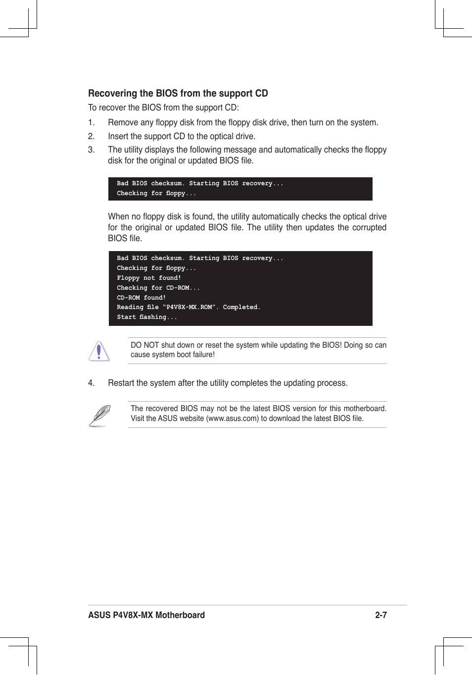 Asus P4V8X-MX User Manual | Page 39 / 71