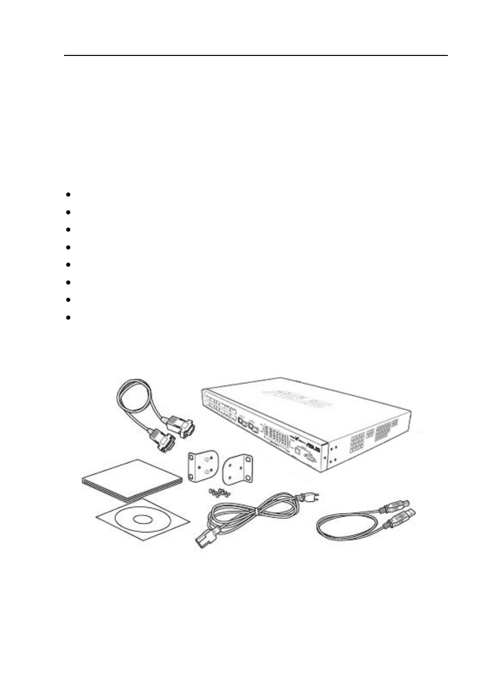 2 getting to know the gigax 2024x, 1 package contents, Getting to know the gigax 2024x | Package contents, Figure 1, Gigax l2 managed switch package contents | Asus GigaX2024X User Manual | Page 13 / 119