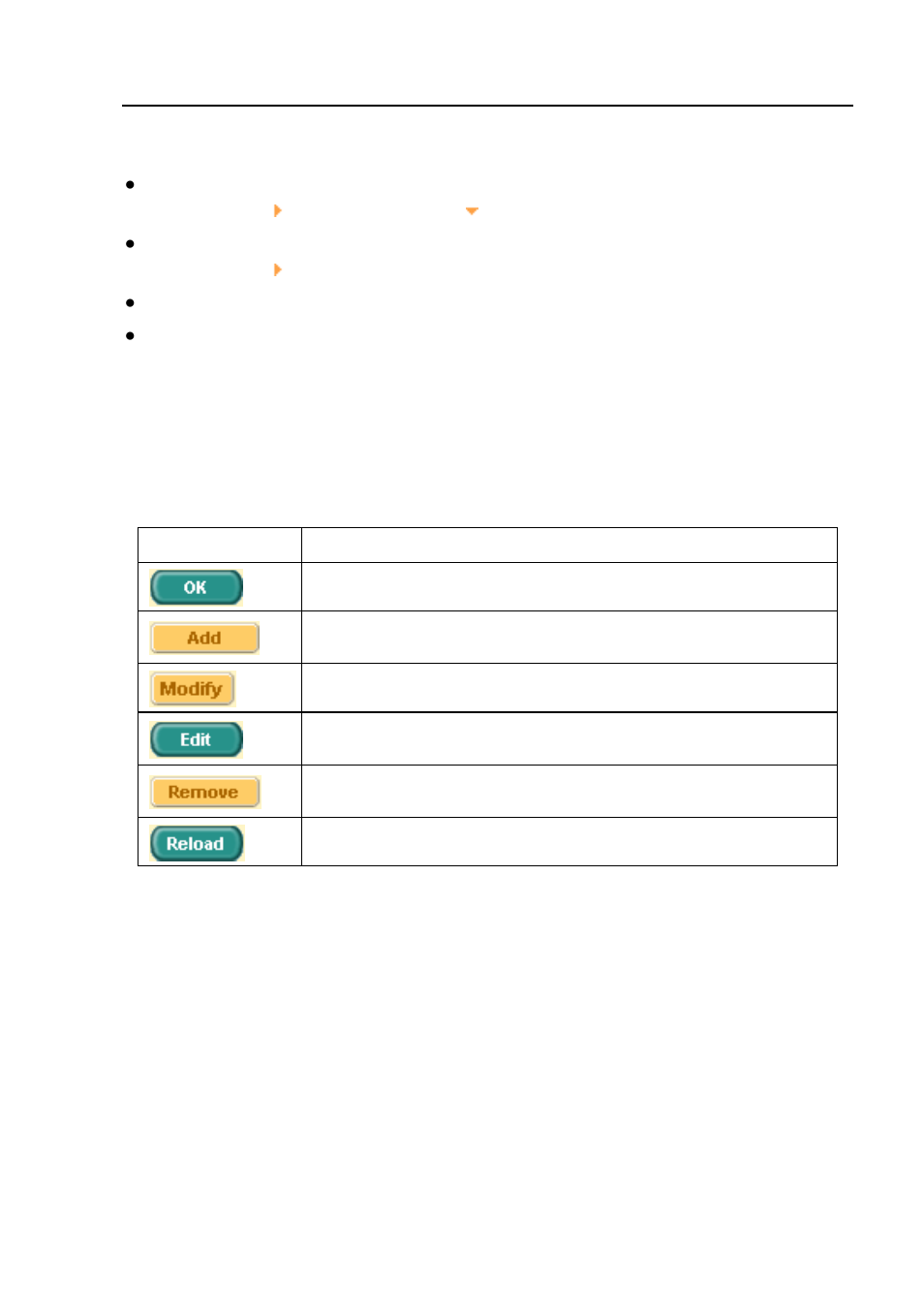 1 menu navigation tips, 2 commonly used buttons and icons, Menu navigation tips | Commonly used buttons and icons, Table 5 | Asus GigaX2024X User Manual | Page 29 / 119