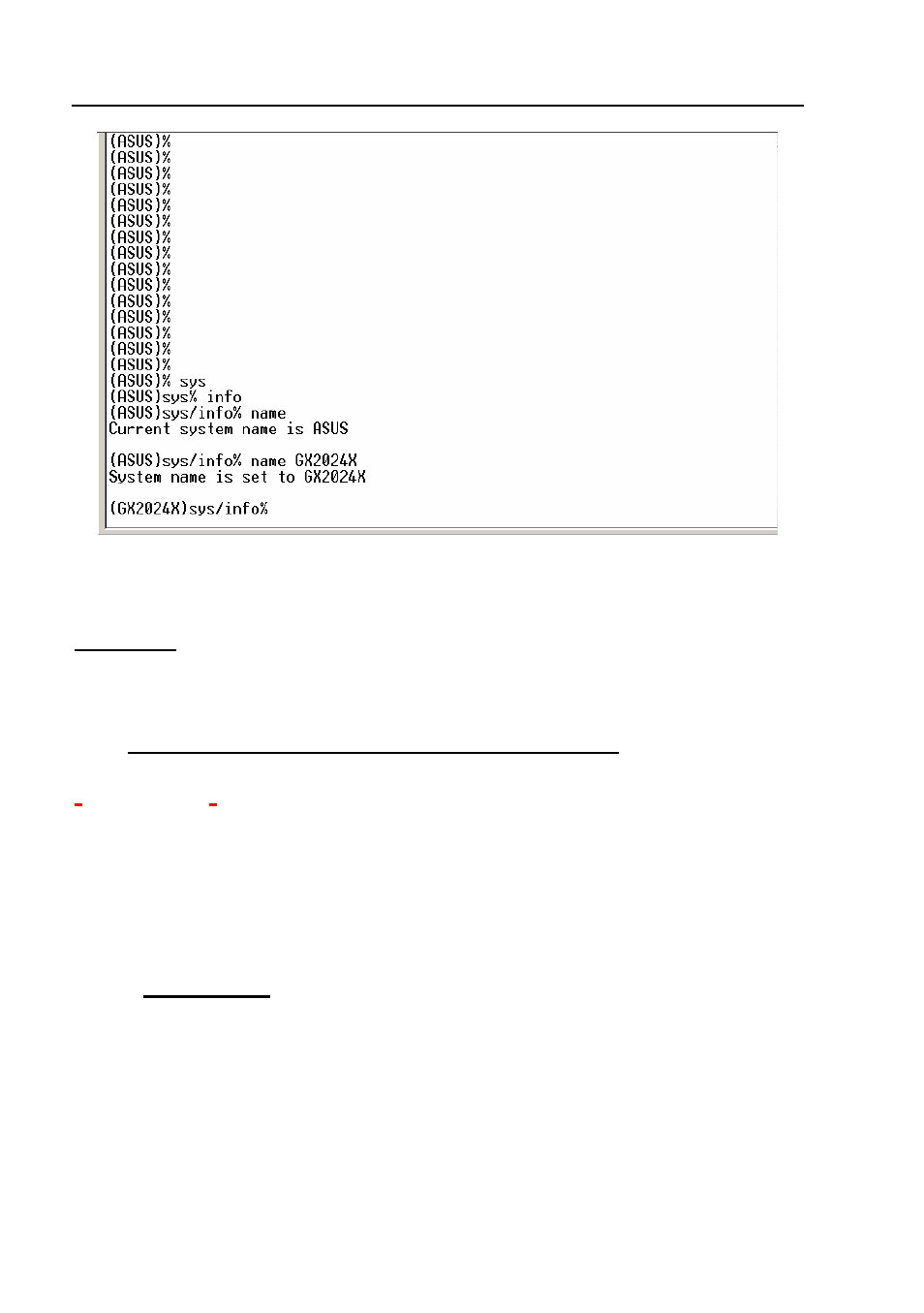Vlan id, Dhcp client, Figure 44 | Sys commands | Asus GigaX2024X User Manual | Page 78 / 119