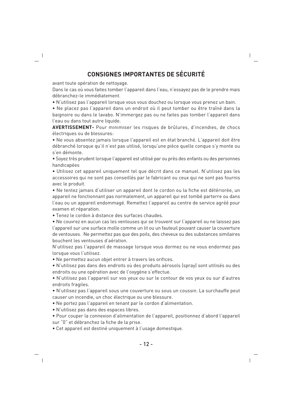 SINBO SMR 4219 User Manual | Page 13 / 48