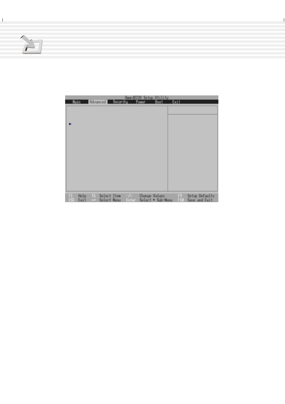 Advanced menu, I/o device configuration (described later), Processor serial number [disabled | Asus A1F User Manual | Page 72 / 102