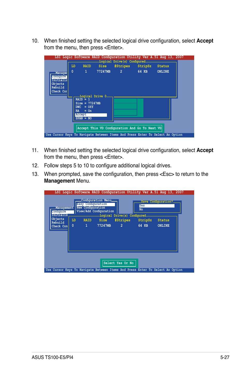 Asus TS100-E5/PI4 User Manual | Page 117 / 166