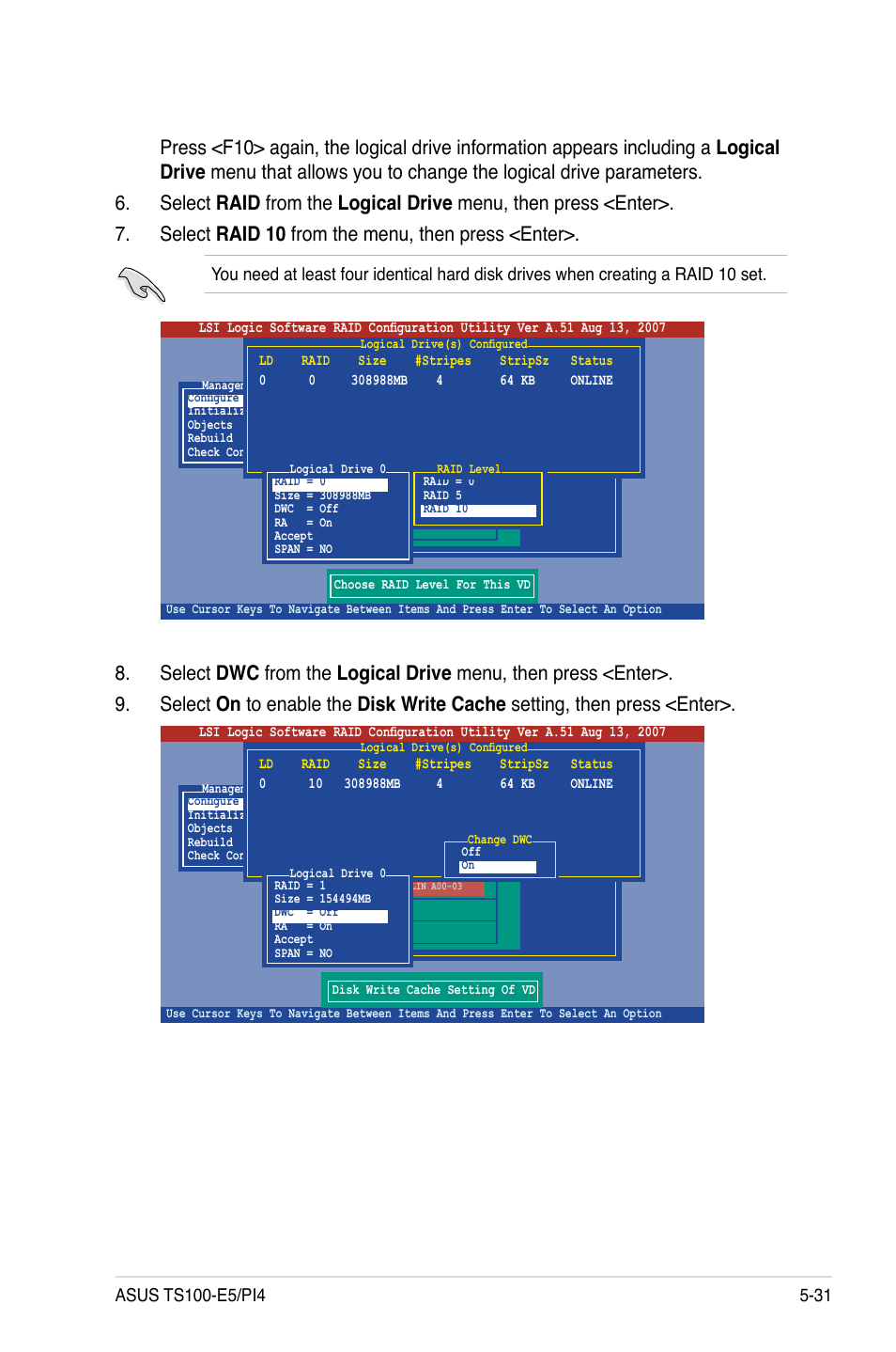 Asus TS100-E5/PI4 User Manual | Page 121 / 166