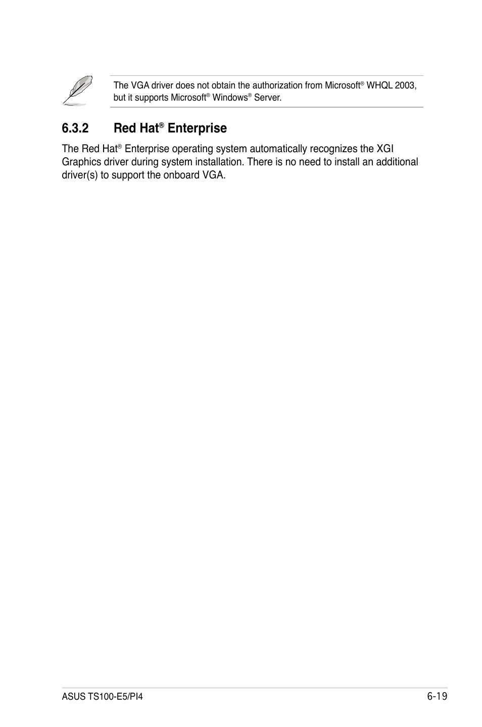 2 red hat® enterprise, Red hat, Enterprise -19 | 2 red hat, Enterprise | Asus TS100-E5/PI4 User Manual | Page 157 / 166