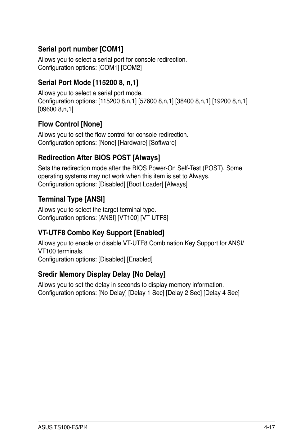 Asus TS100-E5/PI4 User Manual | Page 73 / 166