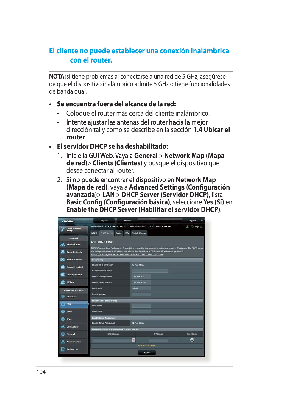 Asus RT-AC52U User Manual | Page 104 / 129