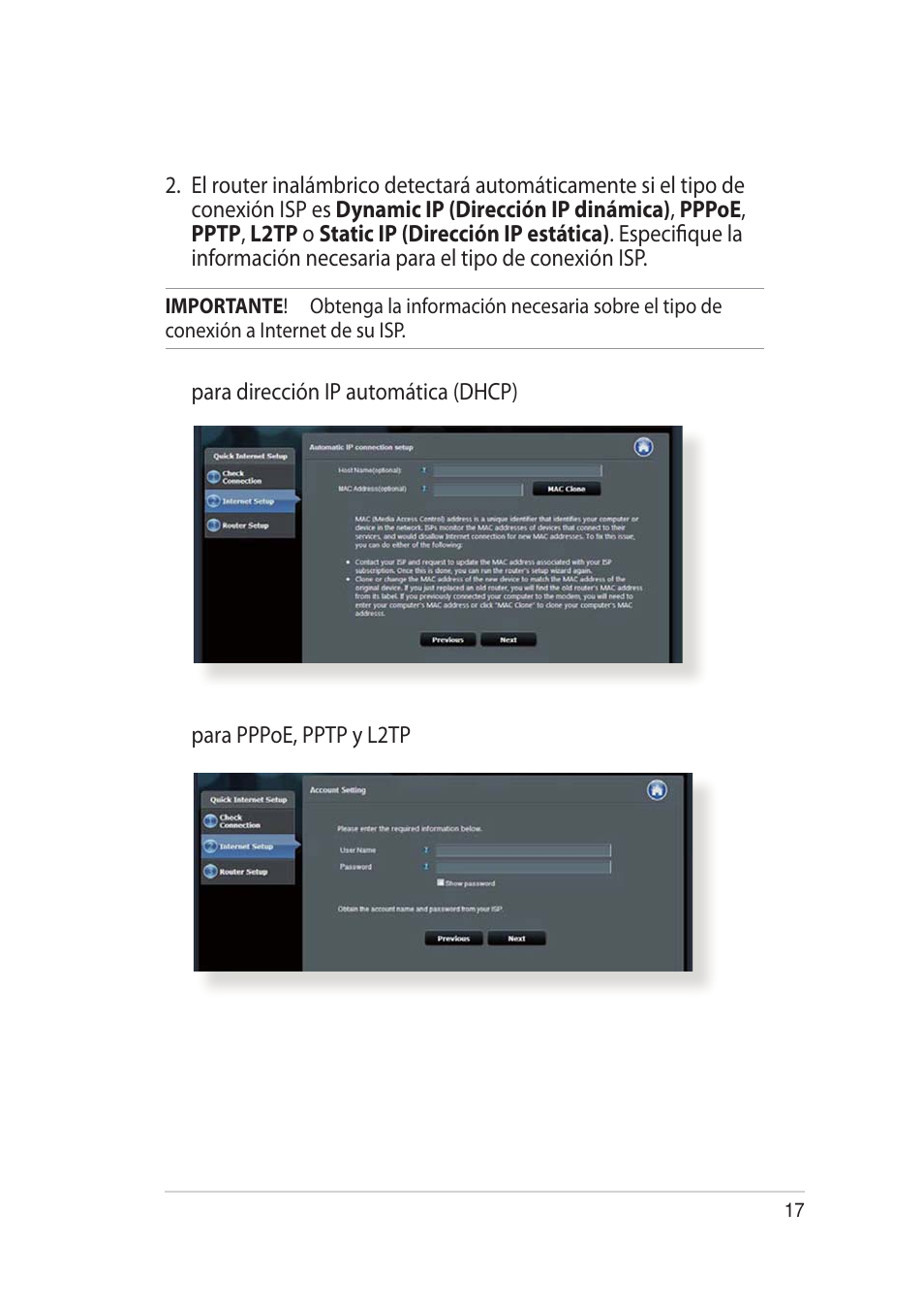 Asus RT-AC52U User Manual | Page 17 / 129