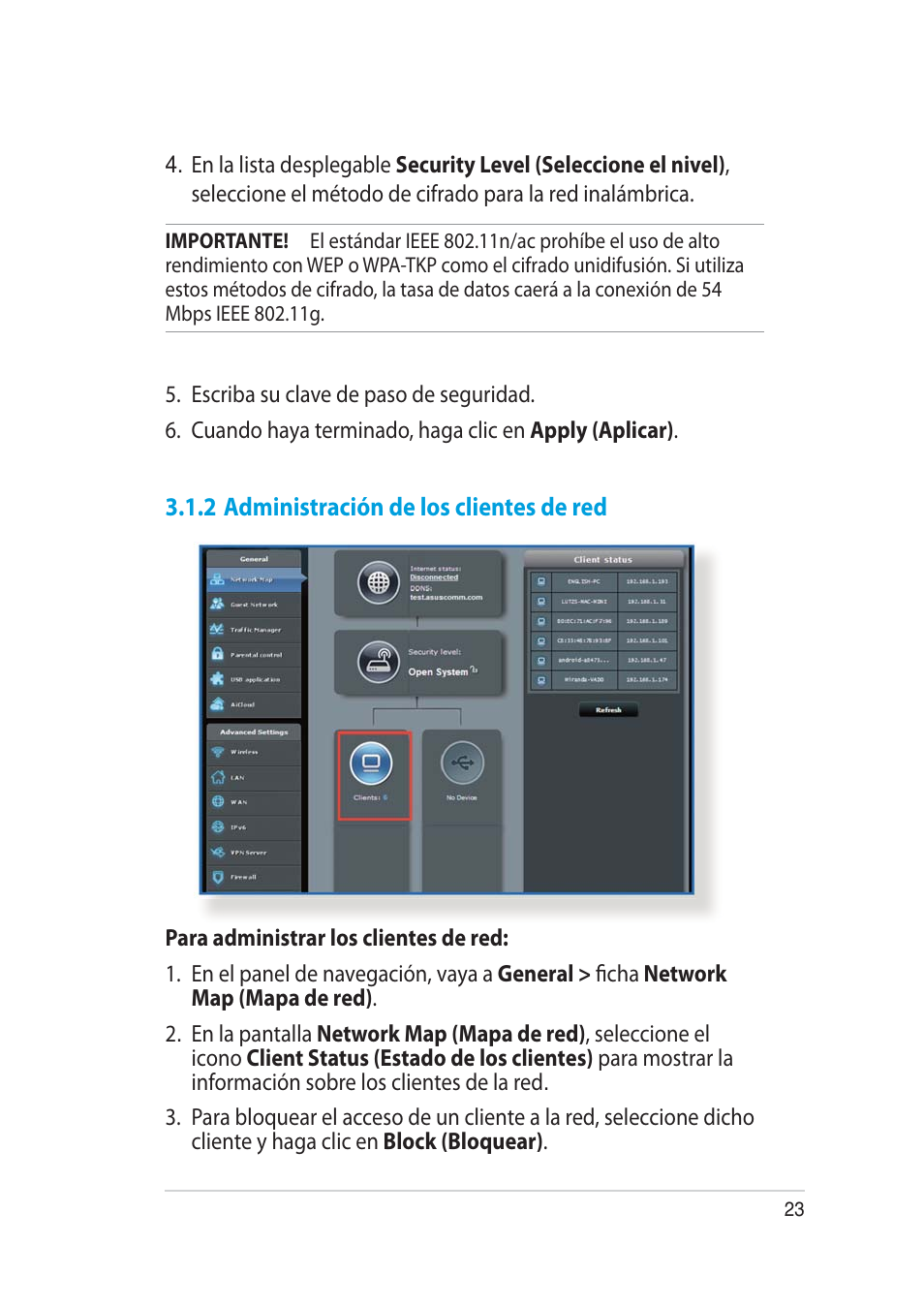 Asus RT-AC52U User Manual | Page 23 / 129