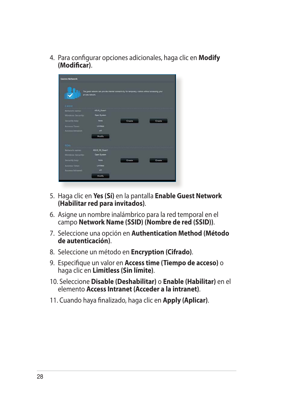 Asus RT-AC52U User Manual | Page 28 / 129