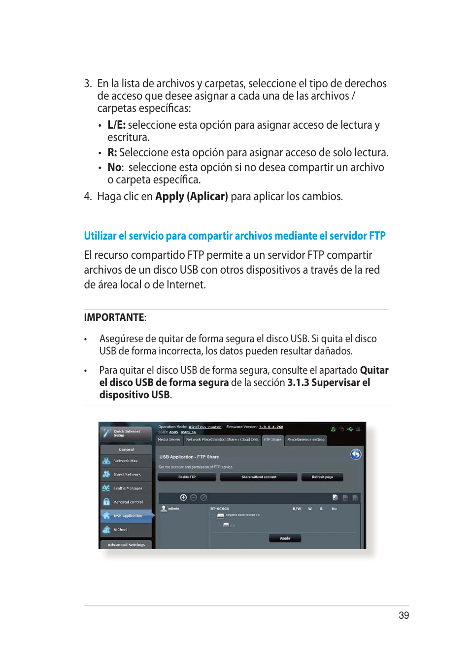 Asus RT-AC52U User Manual | Page 39 / 129