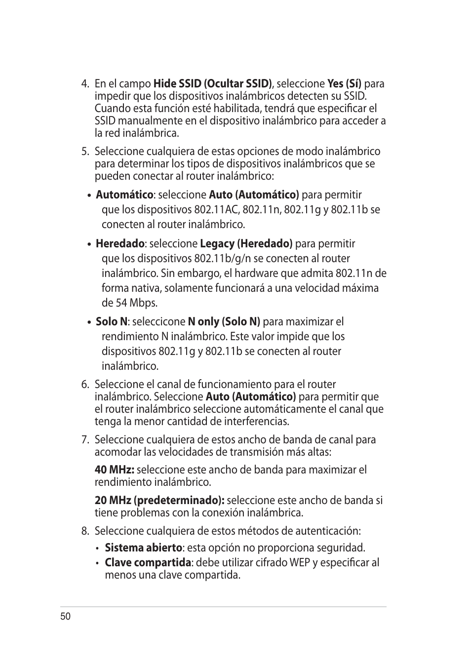 Asus RT-AC52U User Manual | Page 50 / 129