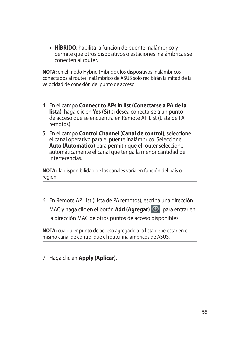 Asus RT-AC52U User Manual | Page 55 / 129