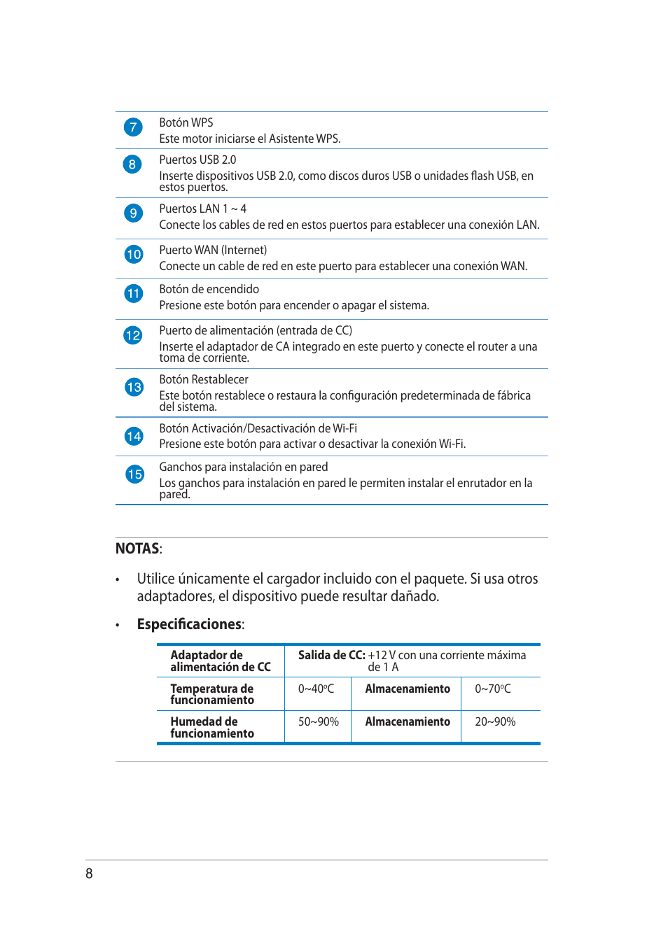 Asus RT-AC52U User Manual | Page 8 / 129