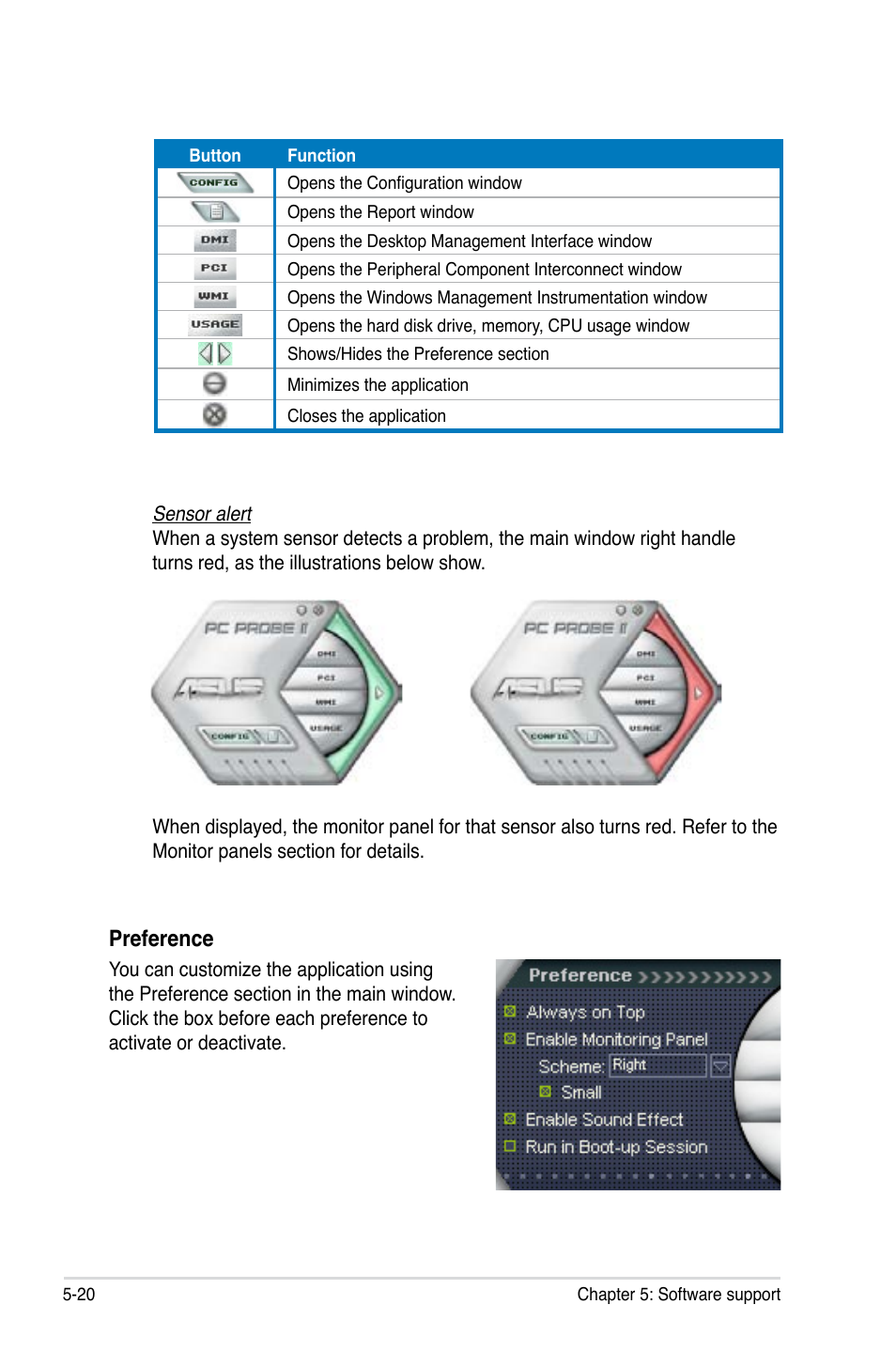 Preference | Asus P5E-V HDMI User Manual | Page 132 / 162