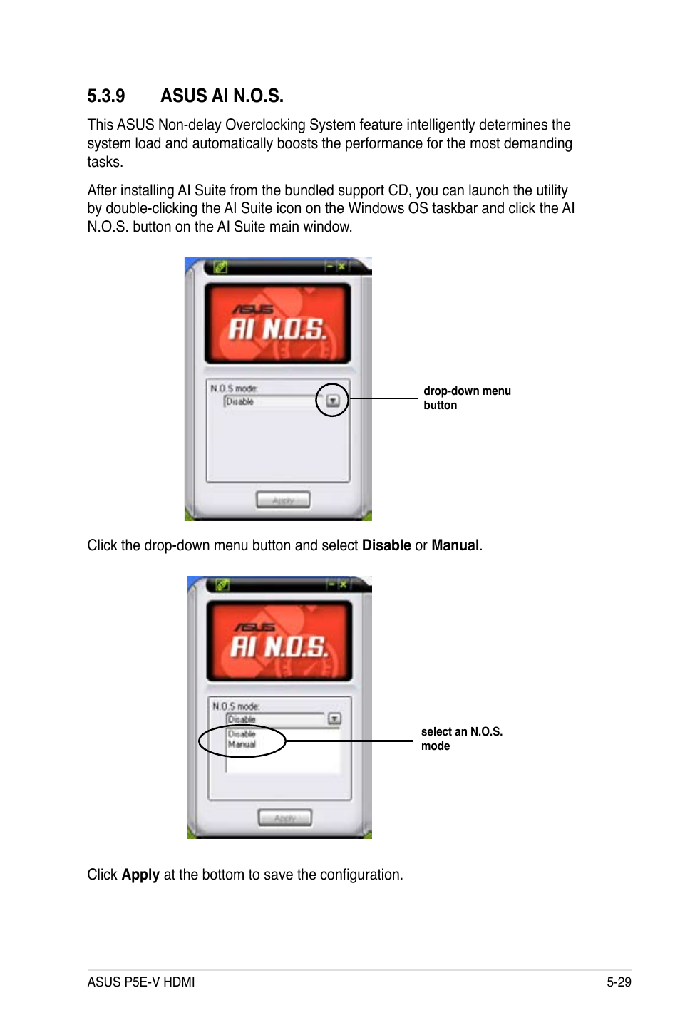 9 asus ai n.o.s | Asus P5E-V HDMI User Manual | Page 141 / 162