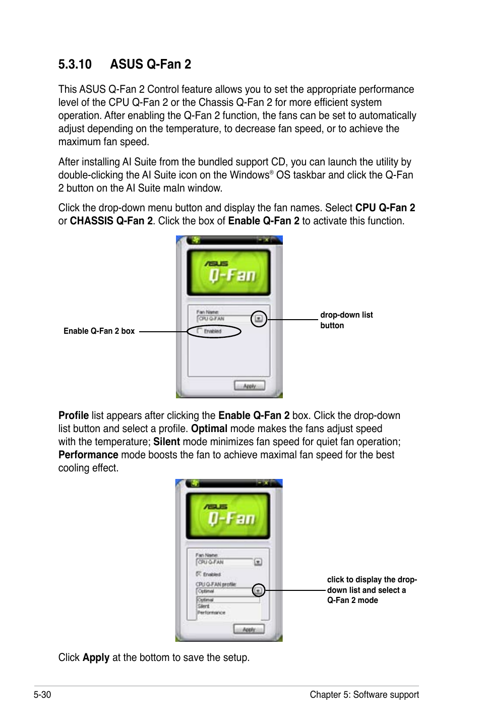 10 asus q-fan 2 | Asus P5E-V HDMI User Manual | Page 142 / 162